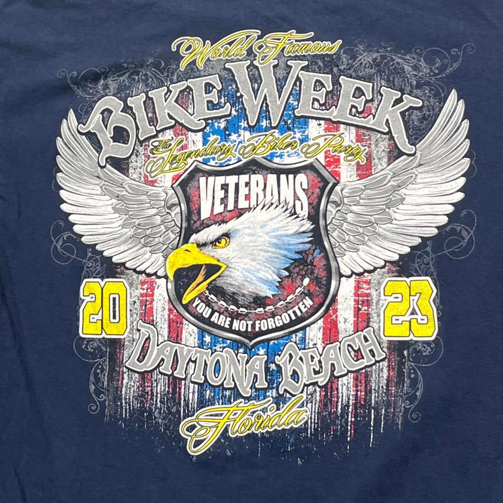 2023 Daytona Beach Bike Week Preowned Large TShirt